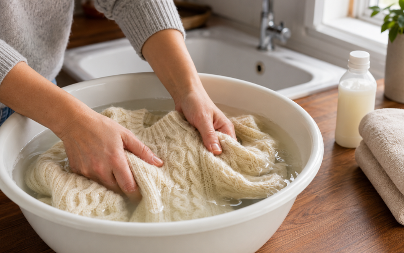 How To Wash Wool Sweater Without Shrinking And Protect Its Shape!