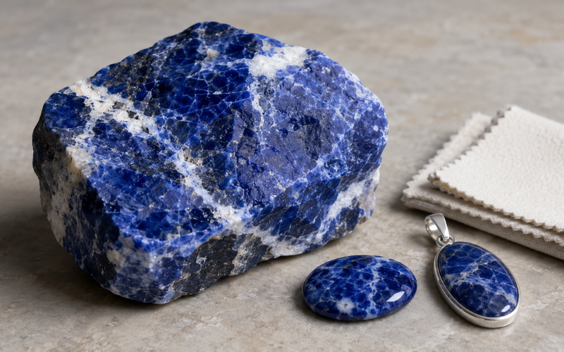 Sodalite Guide Meaning, Properties, Uses, Value & Care Tips 2026