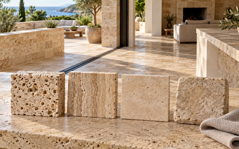 Travertine Stone Types, Uses, Benefits, Costs And Care Explained