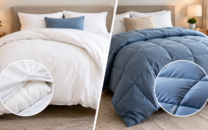 What Is A Duvet Vs Comforter