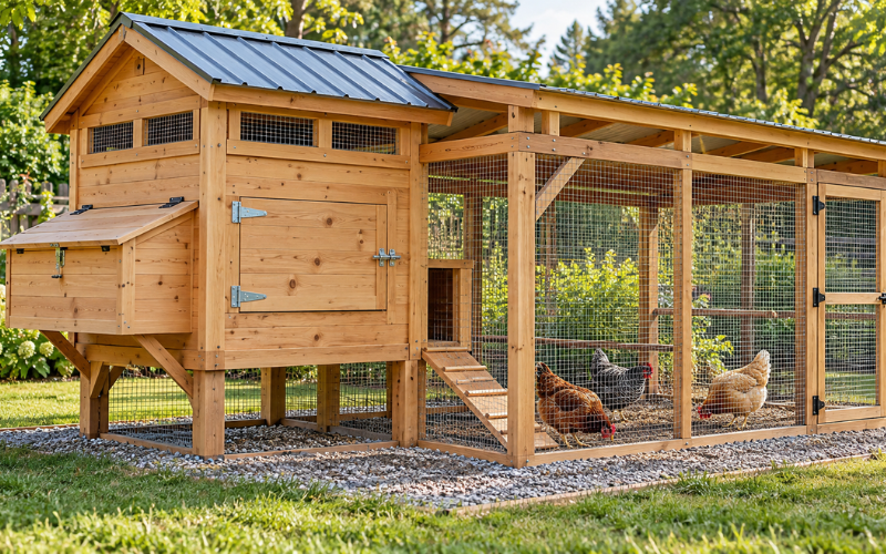 Diy Hen House Design Plan A Safe Coop That Is Simple To Maintain