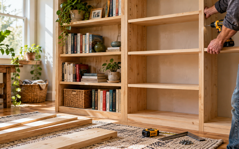 How To Build A Bookshelf