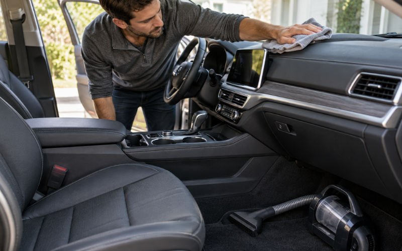 How To Clean The Interior Of A Car